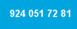 924 051 72 81